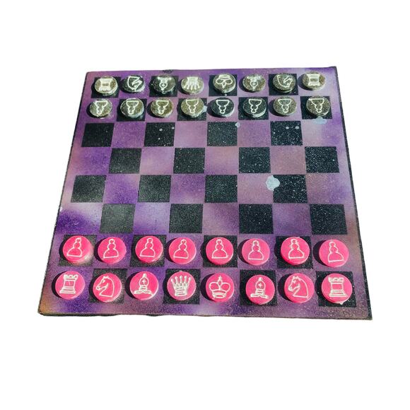 Chess Set - Midnight Purple - Picture 1 of 10